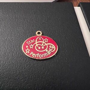 Star Performance TOPS Charm Take Off Pounds Sensibly Red & Gold Colors